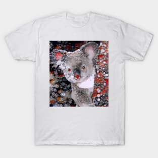 A Cute Koala - Painted Portrait T-Shirt